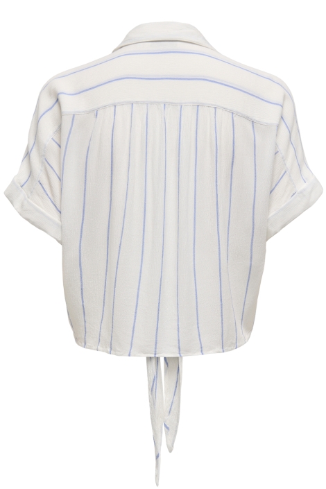 Only onlpaula life s/s tie shirt wvn noo